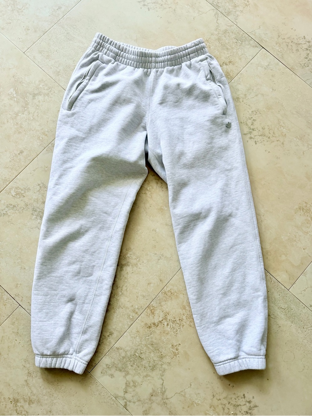 adidas Light Gray Sweatpants Joggers